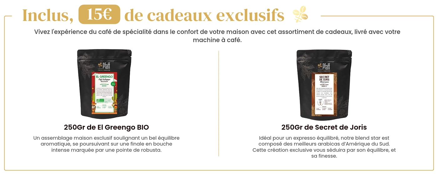 2 x 250Gr de café