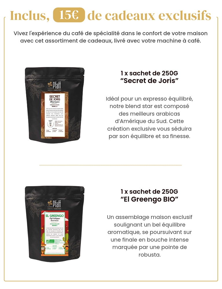 2 x 250Gr de café